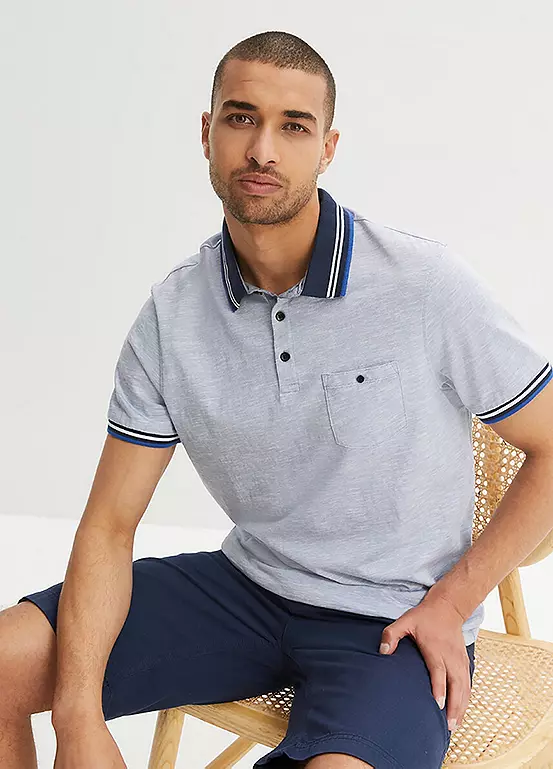 bonprix Short Sleeved Polo Shirt