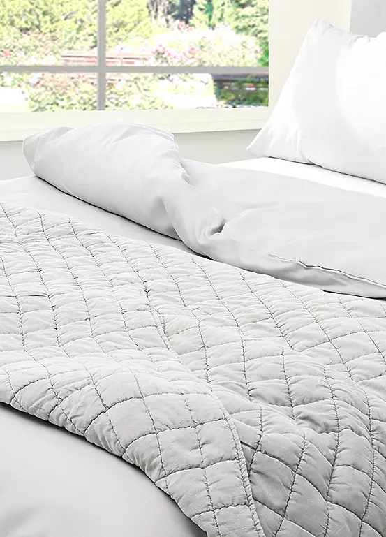 Bonprix Sleepdown Quilted Waffle Bedspread