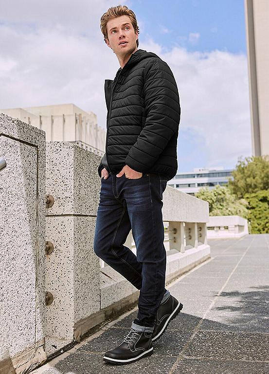 Bonprix Slim Fit Tapered Stretch Jeans