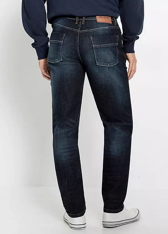 Bonprix Slim Fit Tapered Stretch Jeans