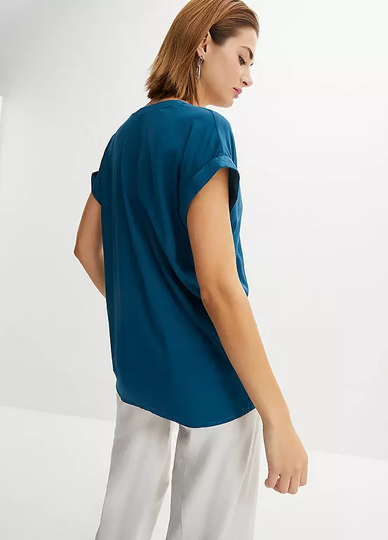 Bonprix Slip On V-Neck Blouse
