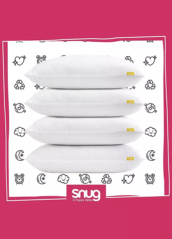 Bonprix Snug Pack Of 4 Blissful Bedtime Pillows