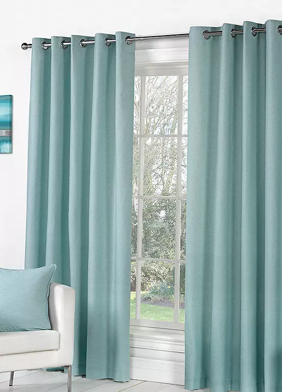 Bonprix Sorbonne Pair Of Eyelet Lined Curtains