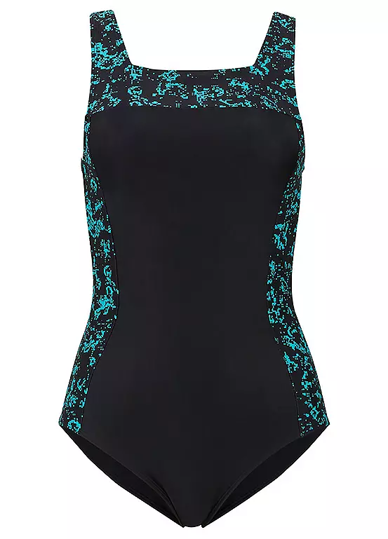 Bonprix Square Neck Shaper Swimsuit