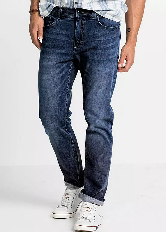 bonprix Straight Leg 5-Pocket Jeans