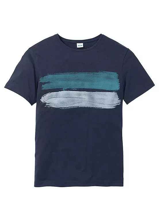 Bonprix Striped Cotton T-Shirt