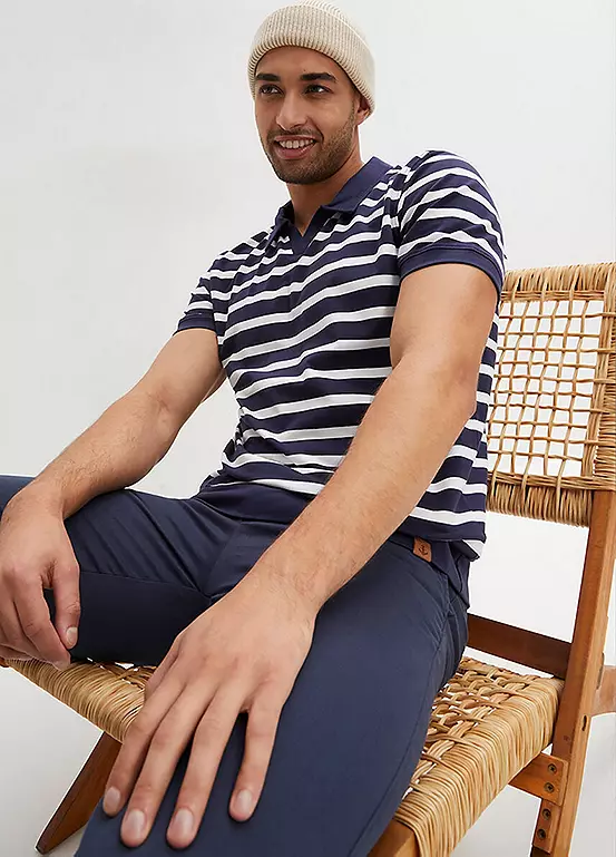 Bonprix Striped Polo Shirt