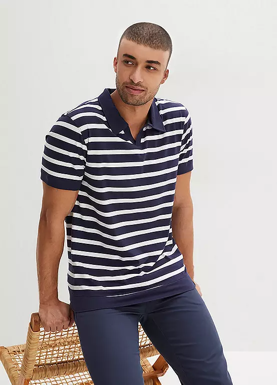bonprix Striped Polo Shirt