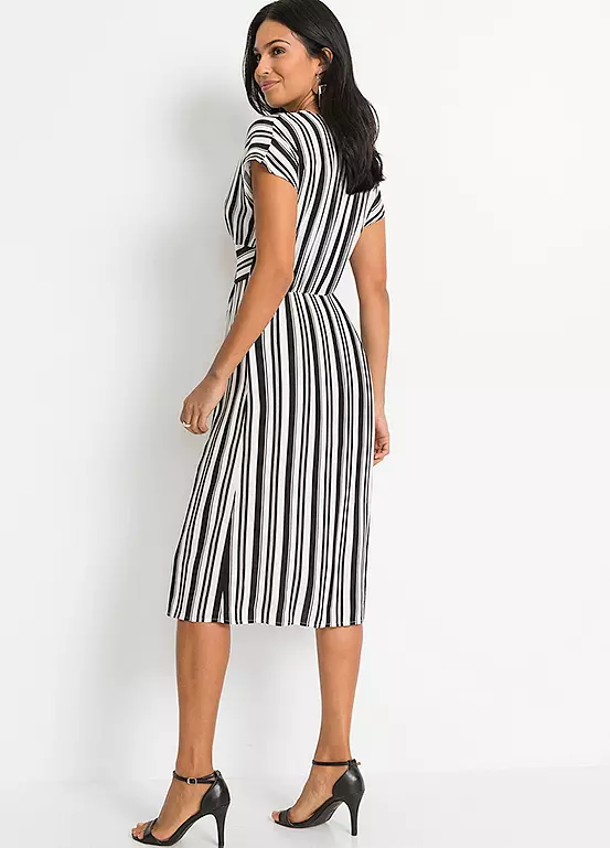 Bonprix Stripy Button Dress