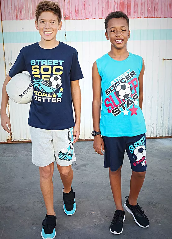 bonprix T-Shirt & Tank Top & Shorts