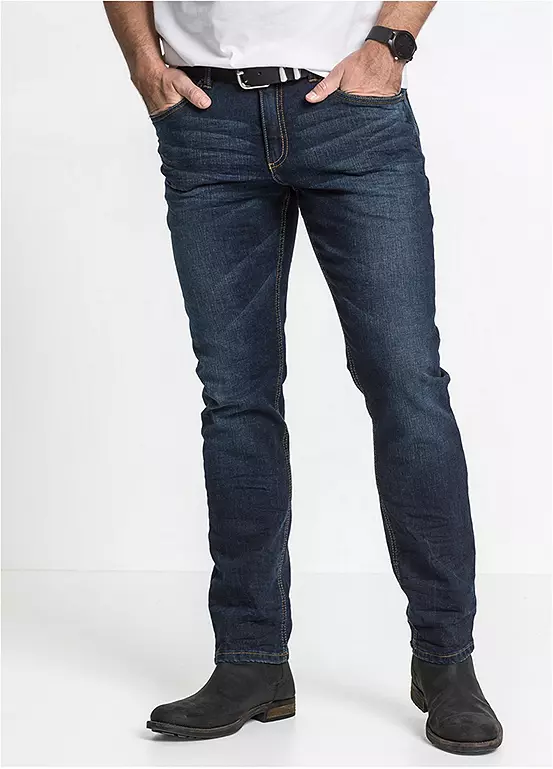 bonprix Tapered Leg Jeans
