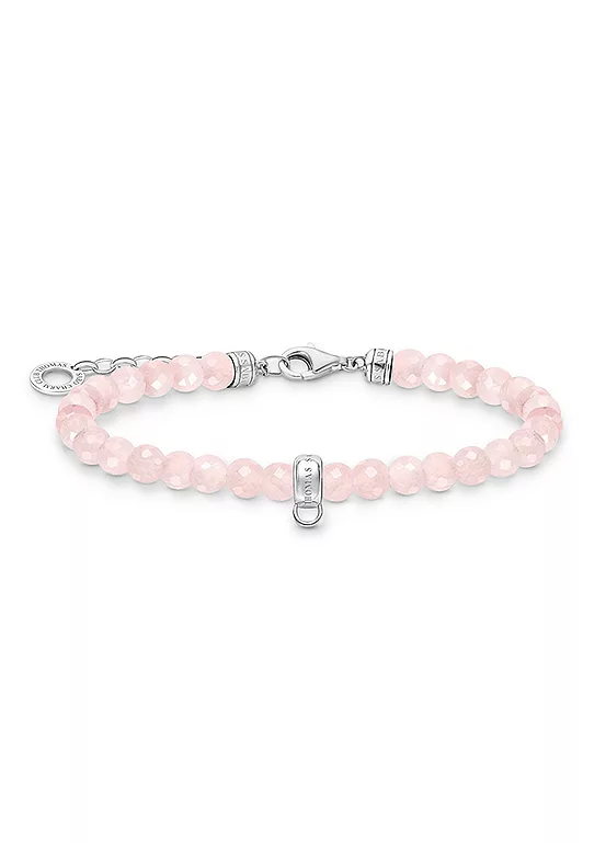 bonprix THOMAS SABO Rose Quartz Charm Bracelet
