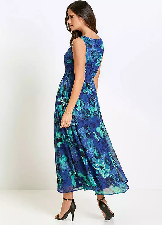 Bonprix Tropical Print Maxi Dress