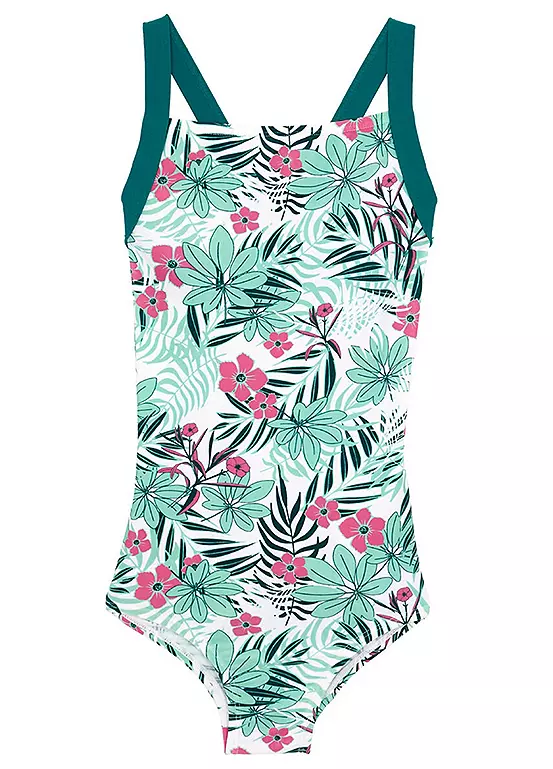 bonprix Tropical Swimsuit