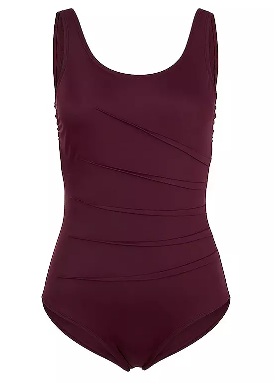 Bonprix Tummy Control Ruched Swimsuit
