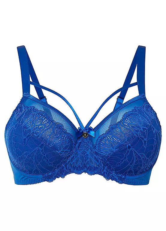 Bonprix Underwired Lace Minimiser Bra