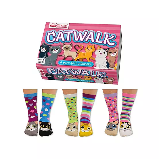 bonprix United Oddsocks Catwalk 6 Purr-fect