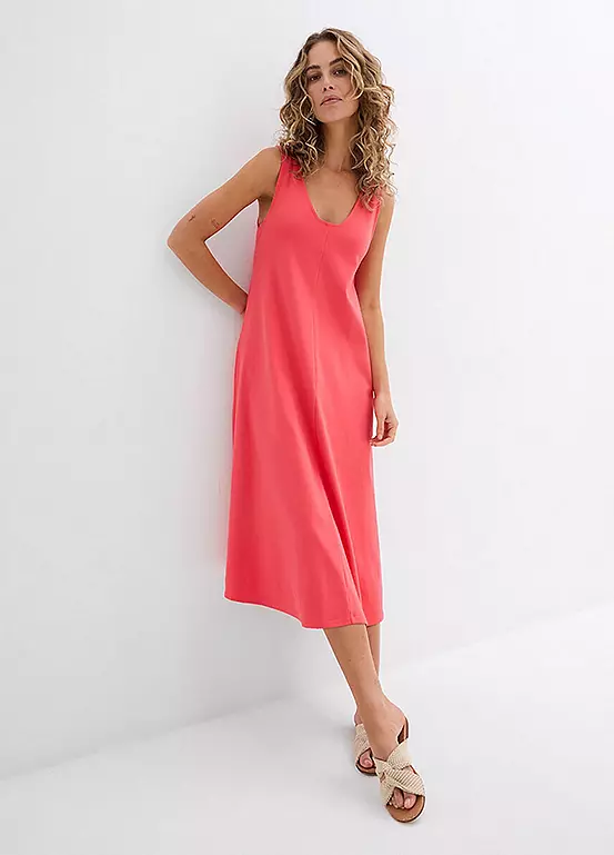 Bonprix V-Neck Jersey Dress