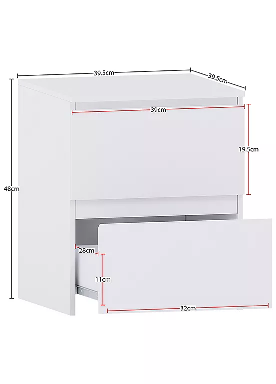 Bonprix Vida Designs Denver 4 Piece Bedroom Set