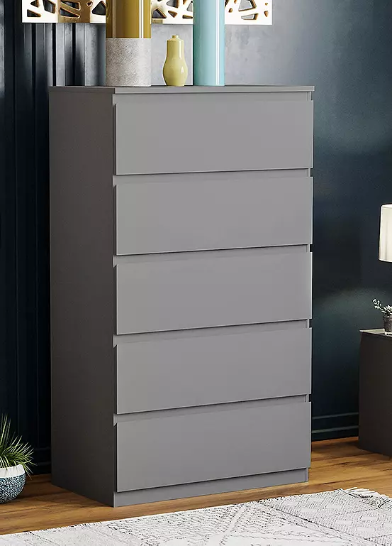 bonprix Vida Designs Denver 5 Drawer Chest