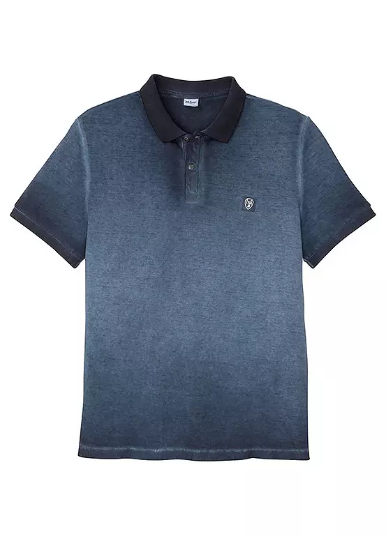 Bonprix Washed Look Polo Shirt