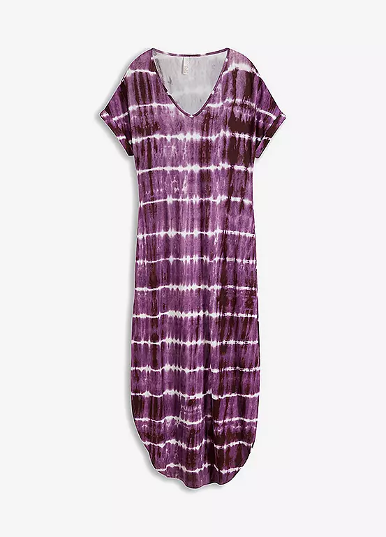 Bonprix Watercolour Print Summer Maxi Dress