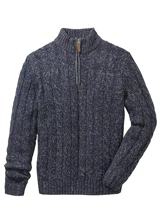 Bonprix Zip Collar Jumper