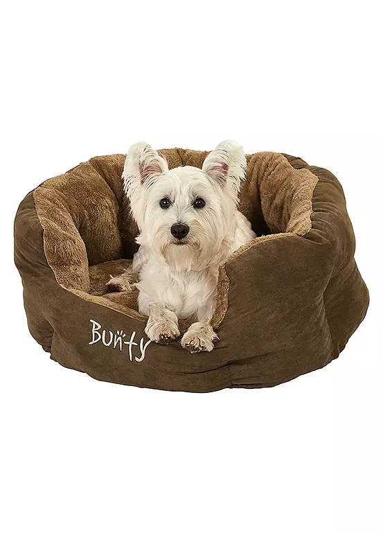 Bonprix Bunty Brown Polar High Sided & Machine Washable Dog Bed