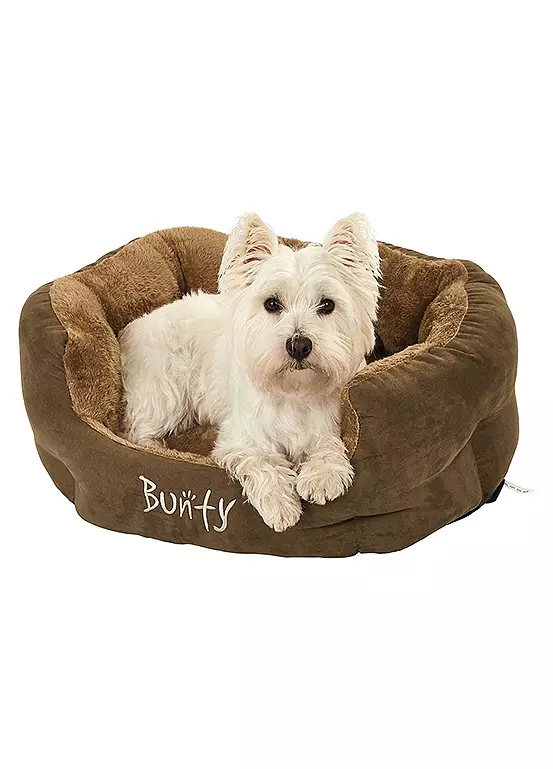 Bonprix Bunty Brown Polar High Sided & Machine Washable Dog Bed