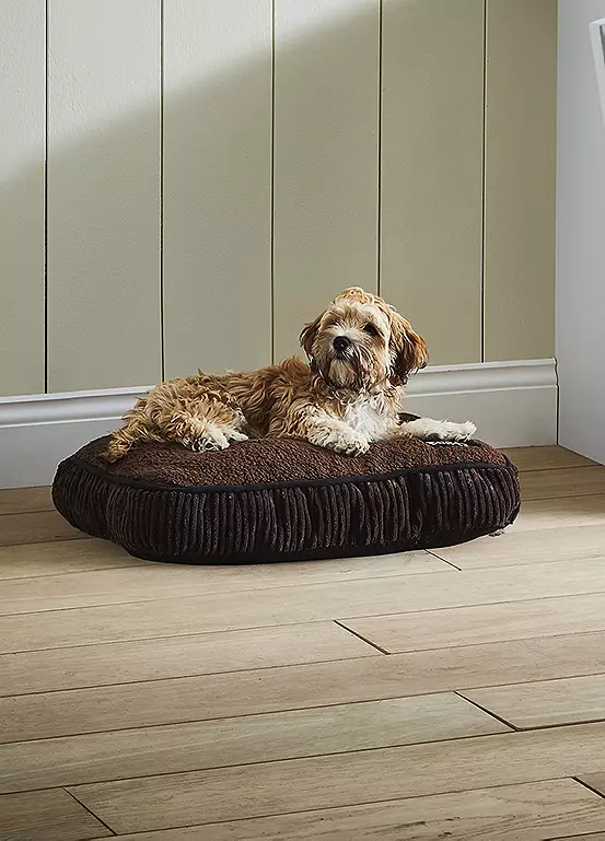 Bonprix Bunty Brown Snooze Mattress Dog Bed - Machine Washable