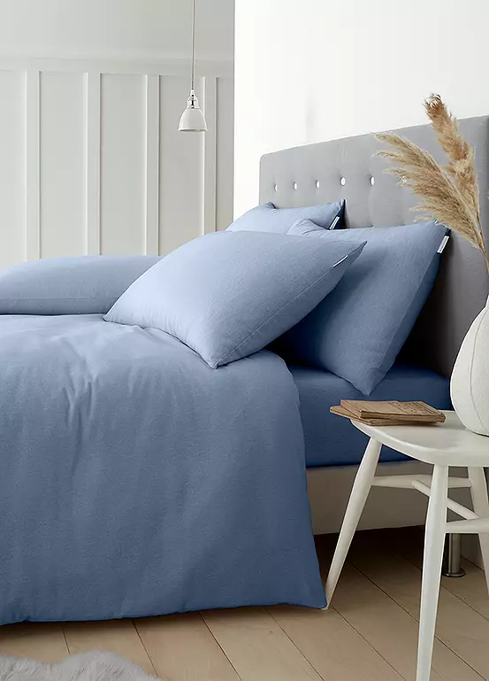 Bonprix Catherine Lansfield 100% Brushed Cotton Duvet Cover Set