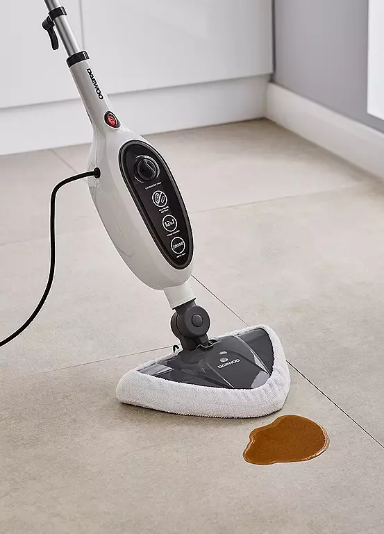Bonprix Daewoo 12-in-1 1300W Upright & Handheld Steam Mop FLR00170GE