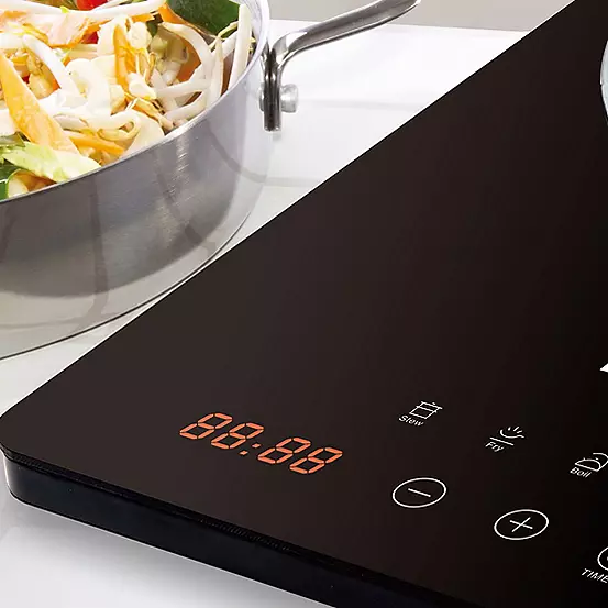 Bonprix Daewoo 2000W Single Induction Hob SDA1805 - Black