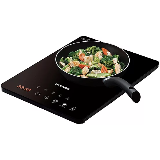 bonprix Daewoo 2000W Single Induction Hob SDA1805 - Black