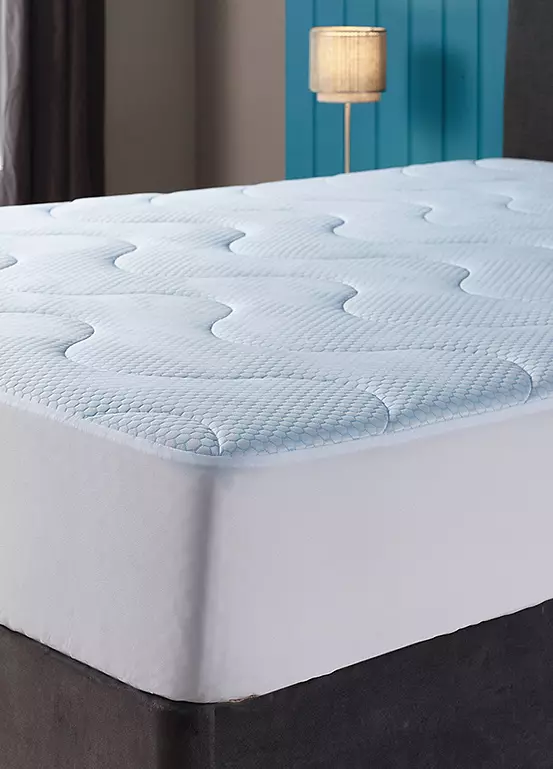 bonprix Downland Cool Down Quilted Mattress Protector