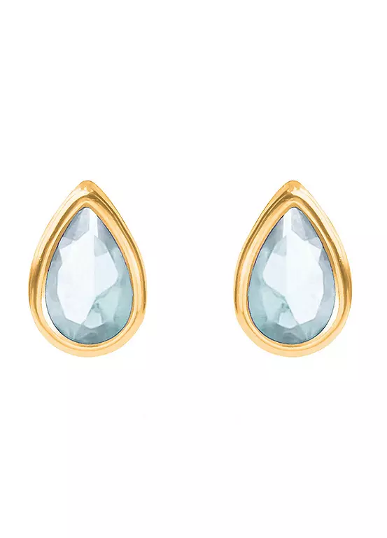 Bonprix For You Collection 9ct Gold Birthstone Stud Earrings