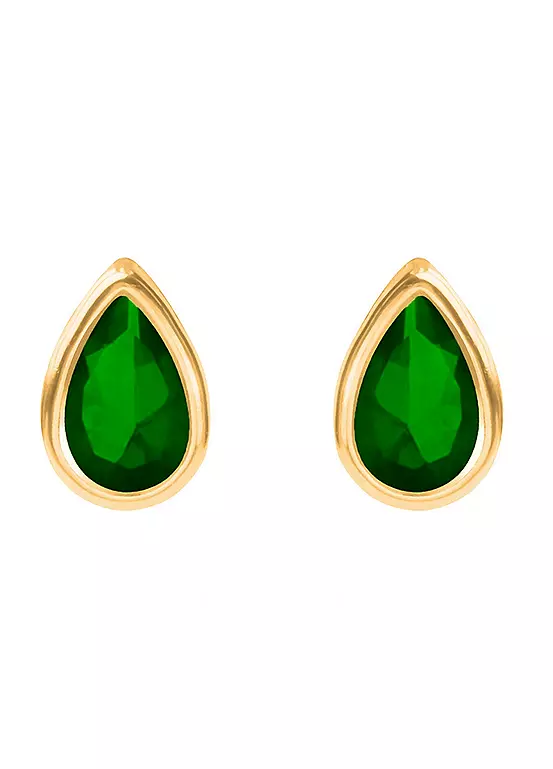 bonprix For You Collection 9ct gold birthstone stud earrings