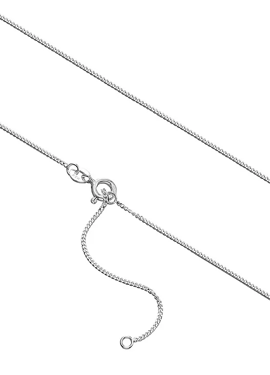 Bonprix For You Collection Sterling Silver Adjustable Name Necklace With Birthstone Charm