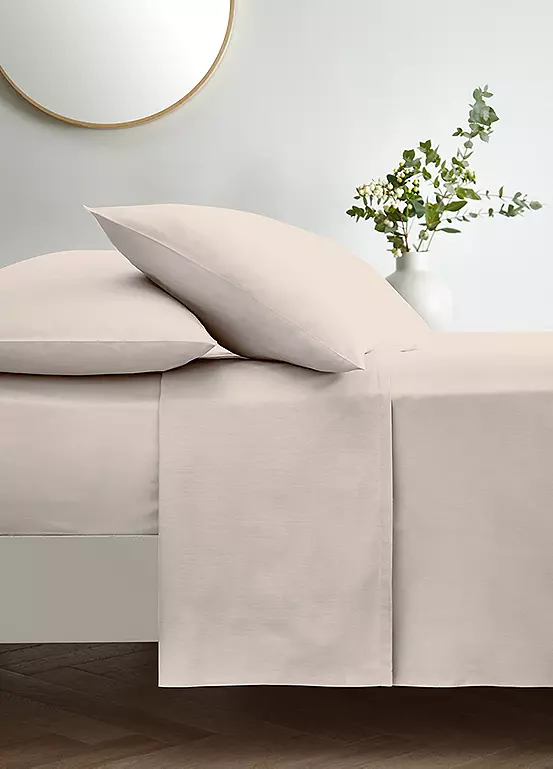 Bonprix Freemans Home 250 Thread Count Cotton Percale Flat Sheet