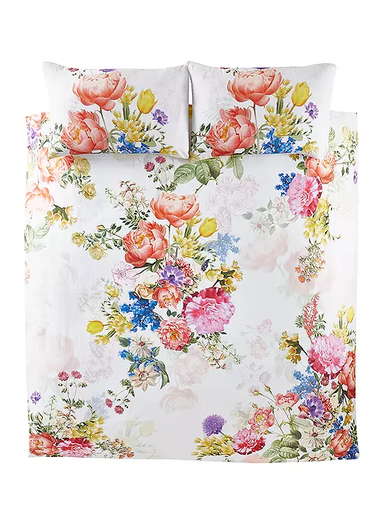 Bonprix Freemans Home Anastasia Cotton 180 Thread Count Printed Duvet Cover Set