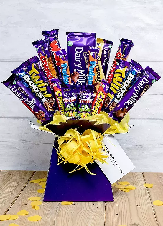 bonprix Funky Hampers The Deluxe Cadburys Chocolate Bouquet