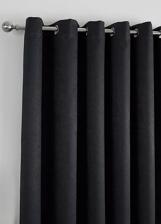 Bonprix Fusion Strata Thermal Dimout Eyelet Curtains