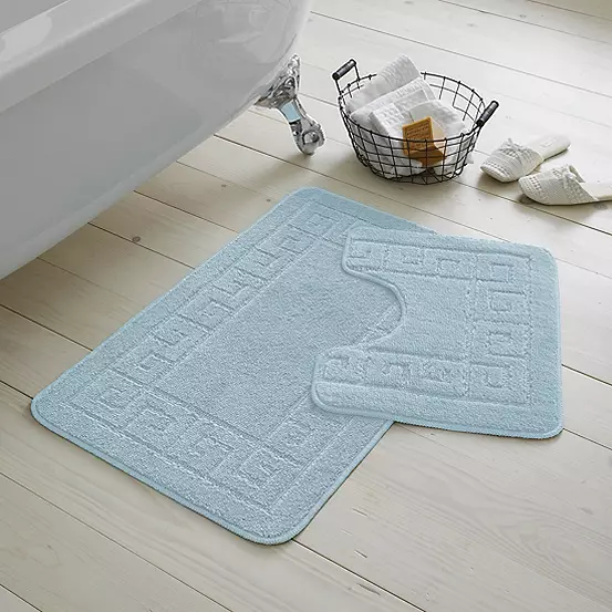 Bonprix Gaveno Cavailia 2 Piece Greek Key Bath Mat Set