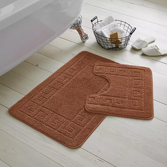 bonprix Gaveno Cavailia 2 Piece Greek Key Bath Mat Set