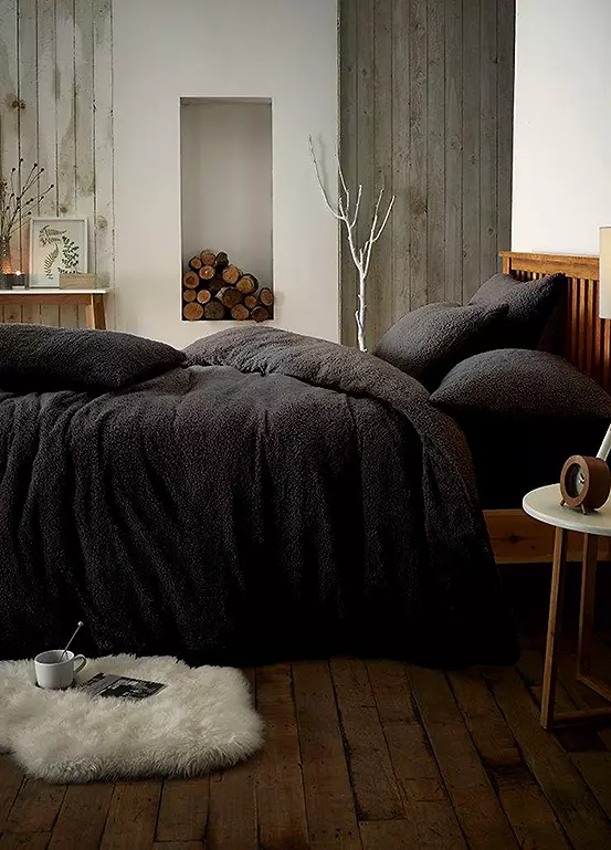 bonprix Gaveno Cavailia Plain Teddy Fleece Bedlinen