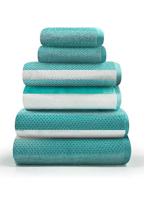 Bonprix Gaveno Cavailia Royal Stripe 100% Cotton Towel Range