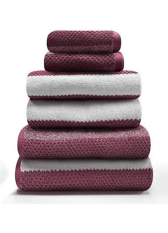 Bonprix Gaveno Cavailia Royal Stripe 100% Cotton Towel Range