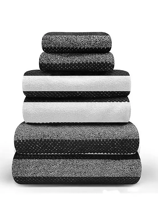 bonprix Gaveno Cavailia Royal Stripe 100% Cotton Towel Range