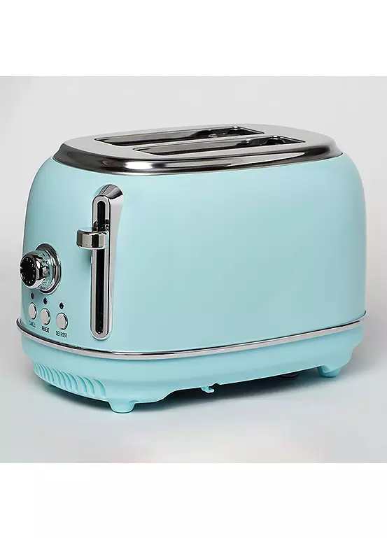 Bonprix Haden Pack Of 2 Heritage Turquoise 1.7Lt Kettle & 2 Slice Toaster