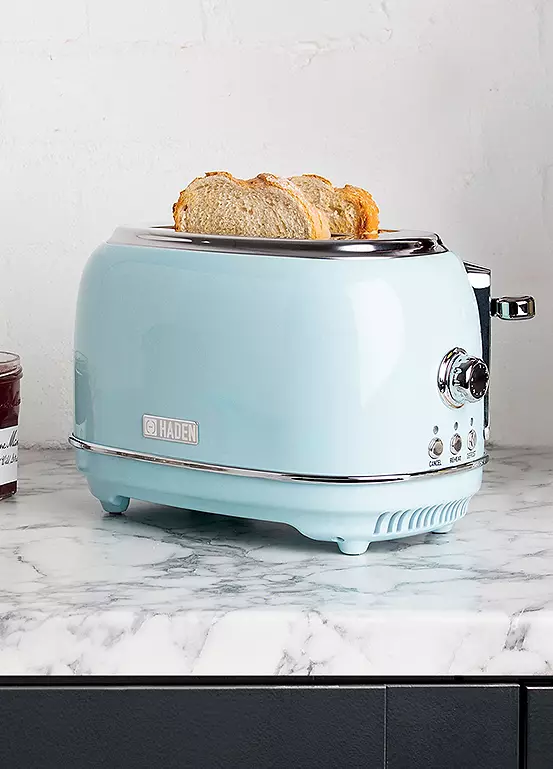 Bonprix Haden Pack Of 2 Heritage Turquoise 1.7Lt Kettle & 2 Slice Toaster